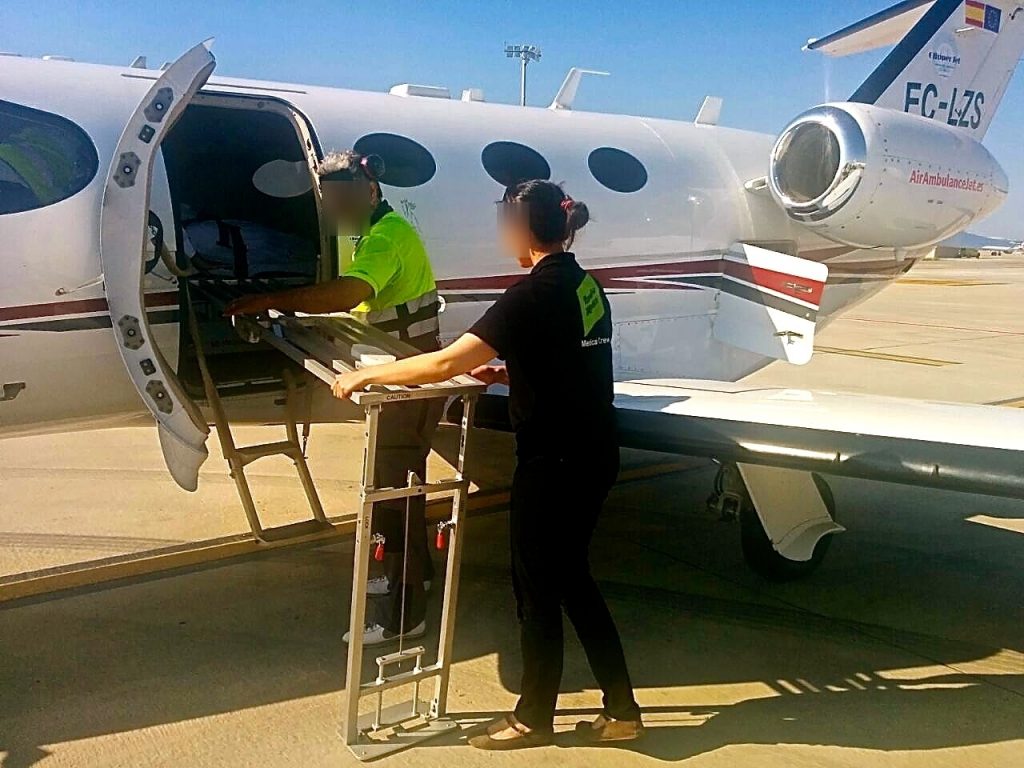 imagen Avion Sanitario