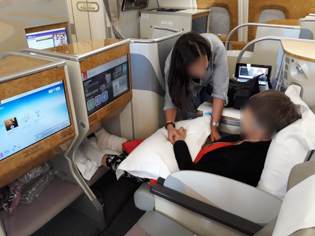 Repatriación para clientes particulares